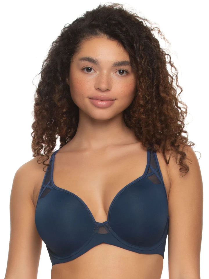 Fusion Lace Padded Underwire Plunge Bra – Sheer Essentials Lingerie &  Swimwear
