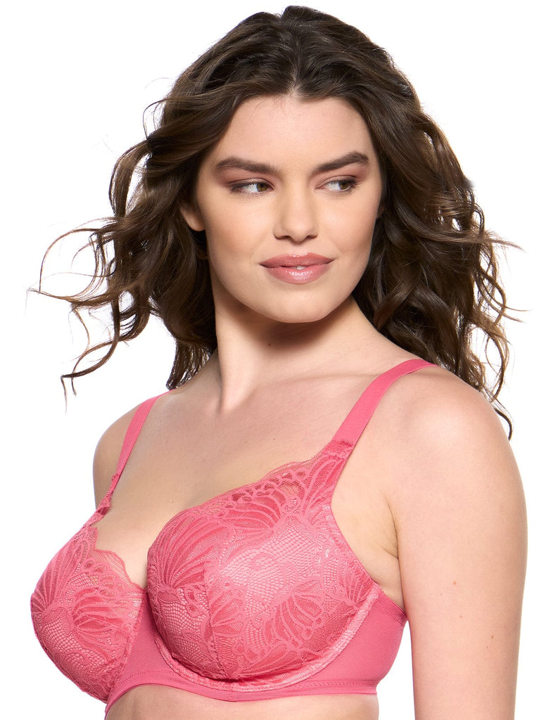 Paramour Women's Marvelous Side Smoother Bra - Fuchsia Rose 34dd
