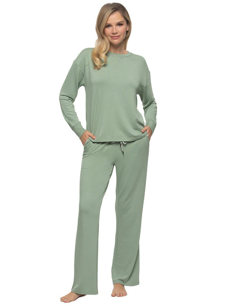 Felina women's 2 piece lounge pajama set sale