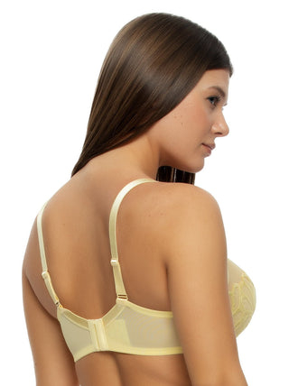 Lotus Embroidered Unlined Bra