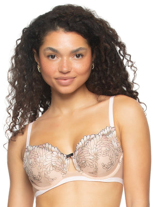 Aura Embroidered Contour Bra