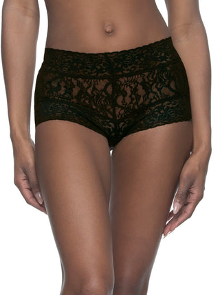 Felina Signature Stretchy Lace Hi-Waisted Boyleg Panty