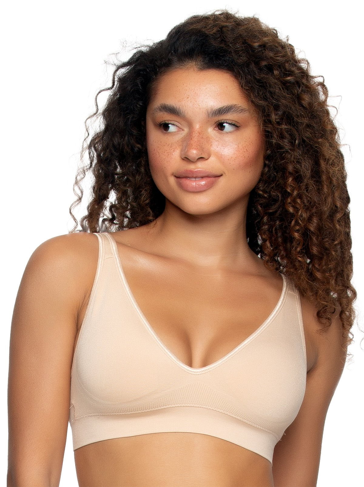 Womens Snap Front Bras Women's Wireless Bra with Seamless Smooth