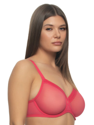 Ethereal Sheer Mesh Unlined Underwire Bra