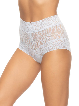 Felina Signature Stretchy Lace Hi-Waisted Boyleg Panty