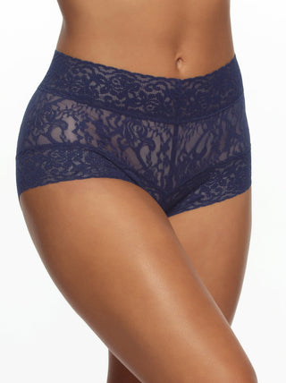 Felina Signature Stretchy Lace Hi-Waisted Boyleg Panty