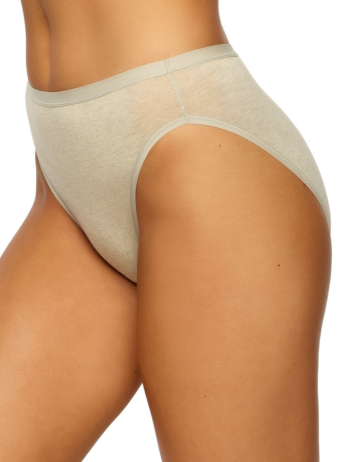 Organic Cotton Stretch Hi Cut Panty