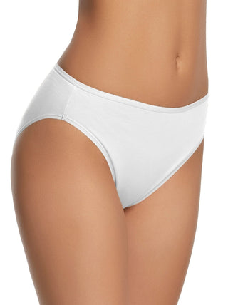 Cotton Modal Stretch Hi Cut Panty 6-Pack