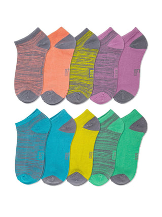 No-Show Bamboo Socks 10-Pack