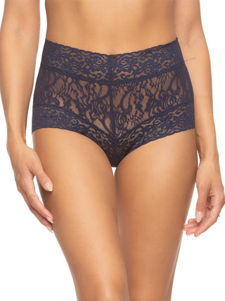 Felina Signature Stretchy Lace Hi-Waisted Boyleg Panty