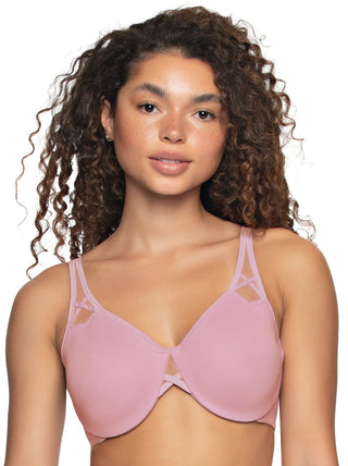 Amaranth Unlined Minimizer Bra