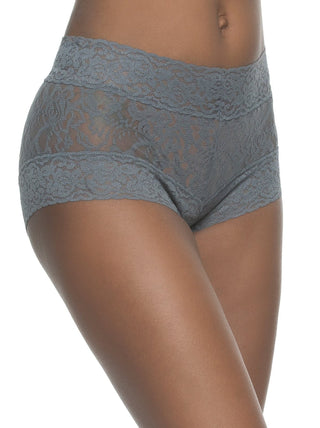 Felina Signature Stretchy Lace Hi-Waisted Boyleg Panty