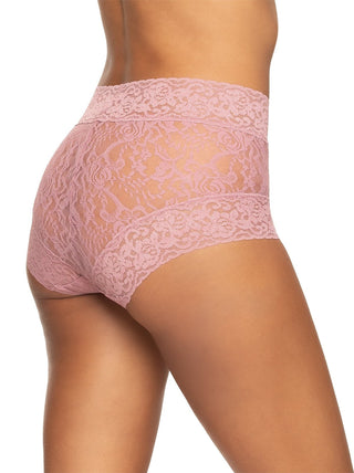 Felina Signature Stretchy Lace Hi-Waisted Boyleg Panty