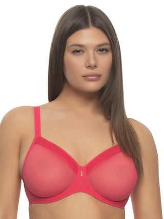 Ethereal Sheer Mesh Unlined Underwire Bra