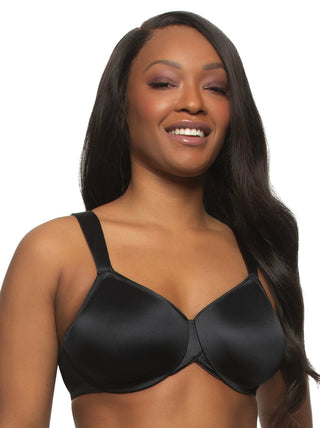 Stellar Smooth Satin Unlined Underwire Bra