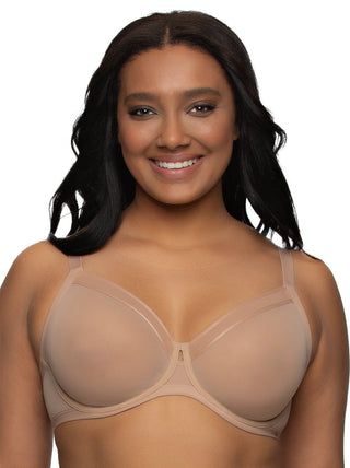 Ethereal Sheer Mesh Unlined Underwire Bra