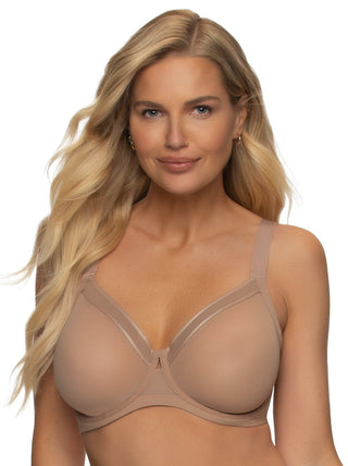 Ethereal Sheer Mesh Unlined Underwire Bra