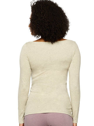 Organic Cotton Stretch Long Sleeve Tee