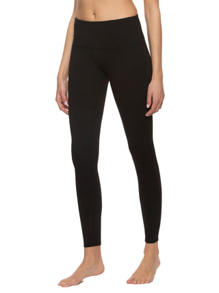 High Waisted Legging w/Hidden Pockets - color black