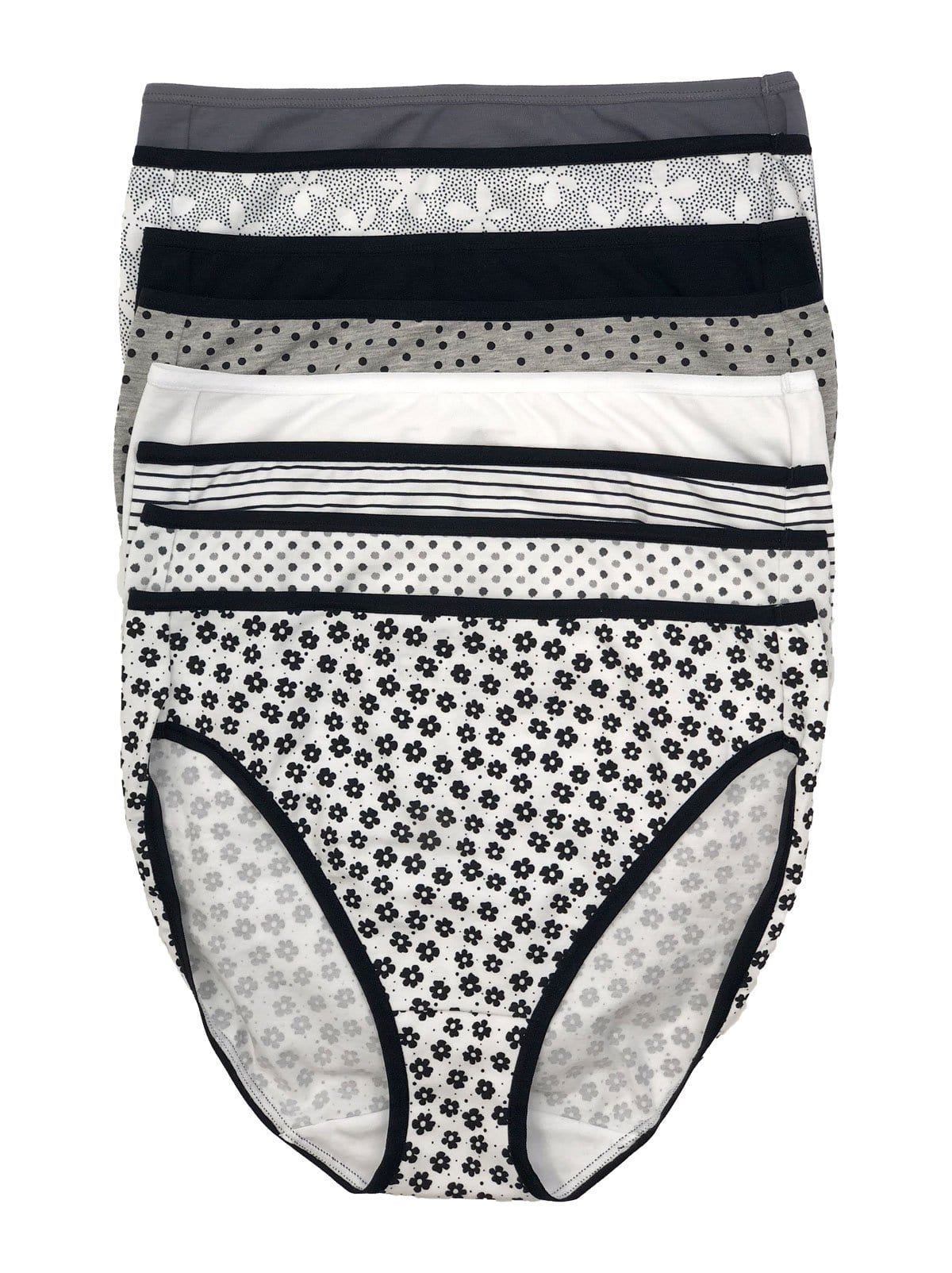 Felina Organic Cotton Bikini Underwear for Women - Bikini Panties for  Women, Seamless Panties for Women (6-Pack) (Shaded Sun, X-Small)