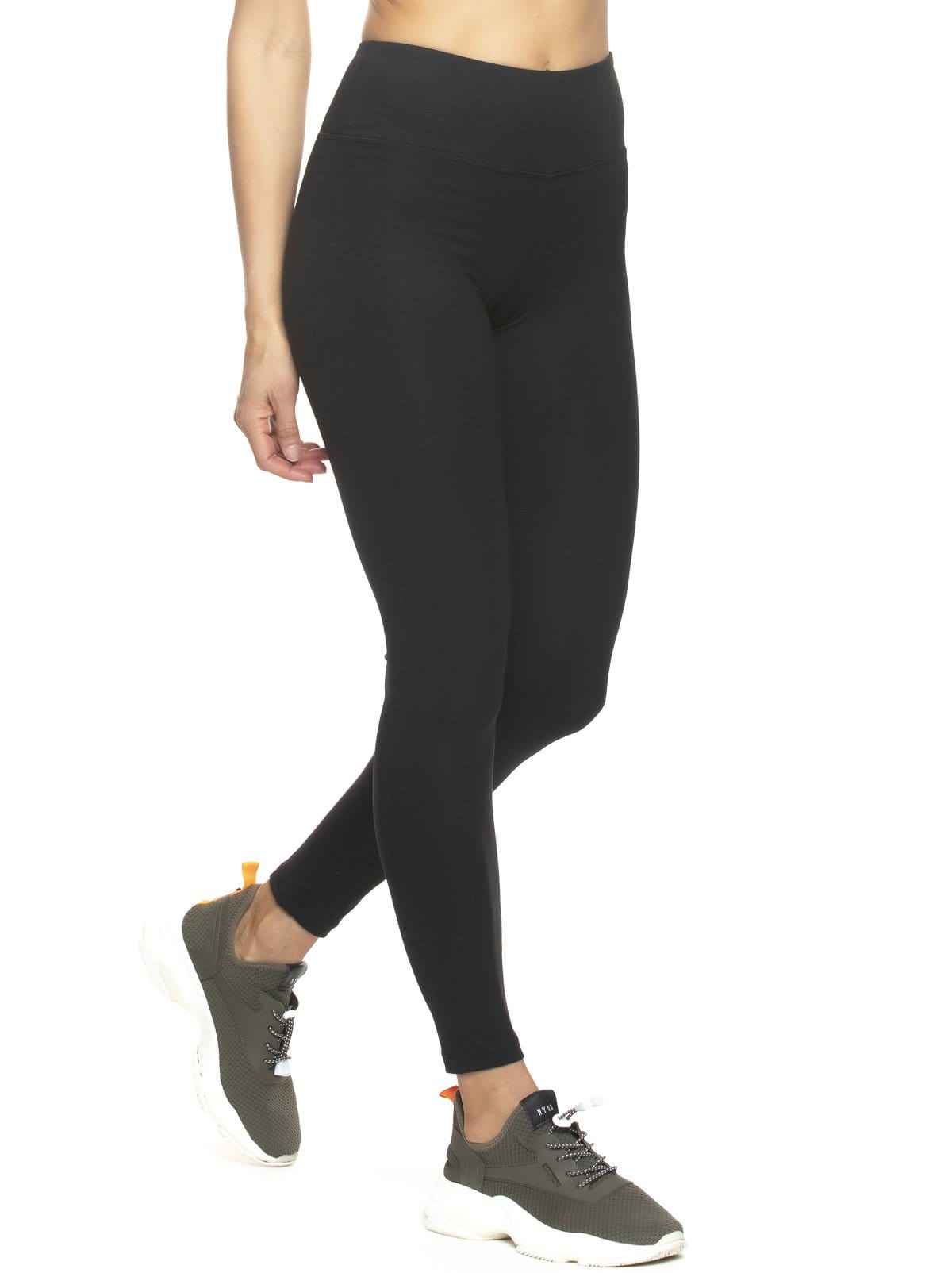 Felina Ladies' Small Black Wide Waistband Sueded Lightweight Leggings 2  Pack - $21 New With Tags - From Kim