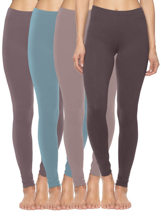 Lumana Leakproof Yoga Pant Leggings, 22 Inseam, Gray, Small, Single Pair