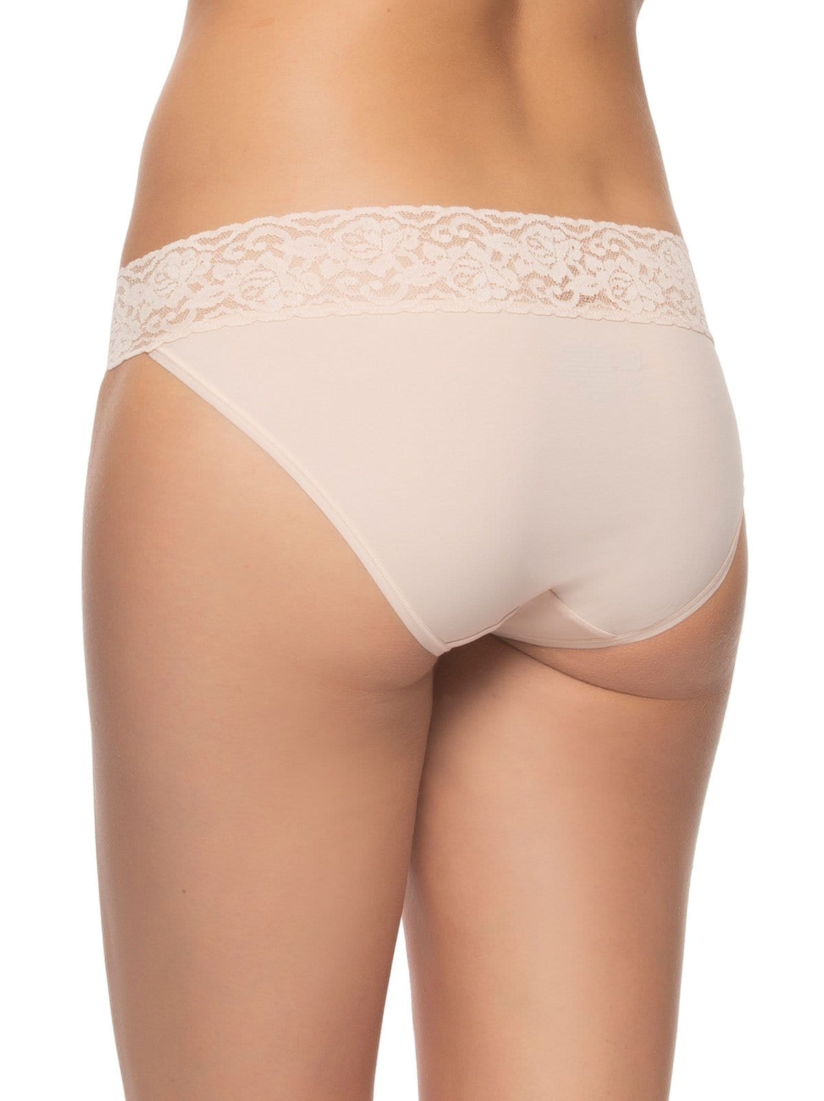 Buy the bi-stretch Italian mesh high-rise panties lined with skin