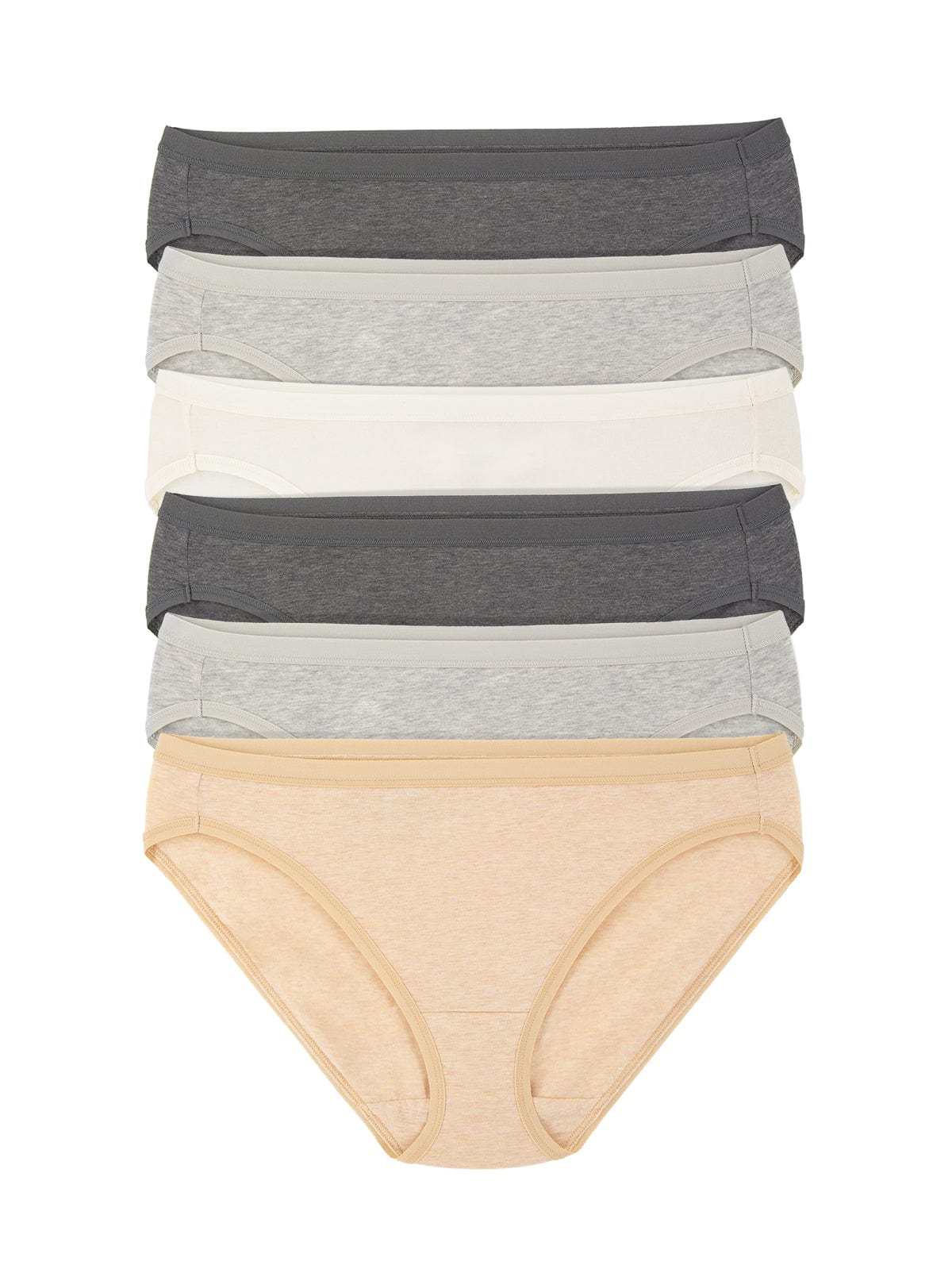 Organic Pima Cotton Bikini Panty - 3 Pack