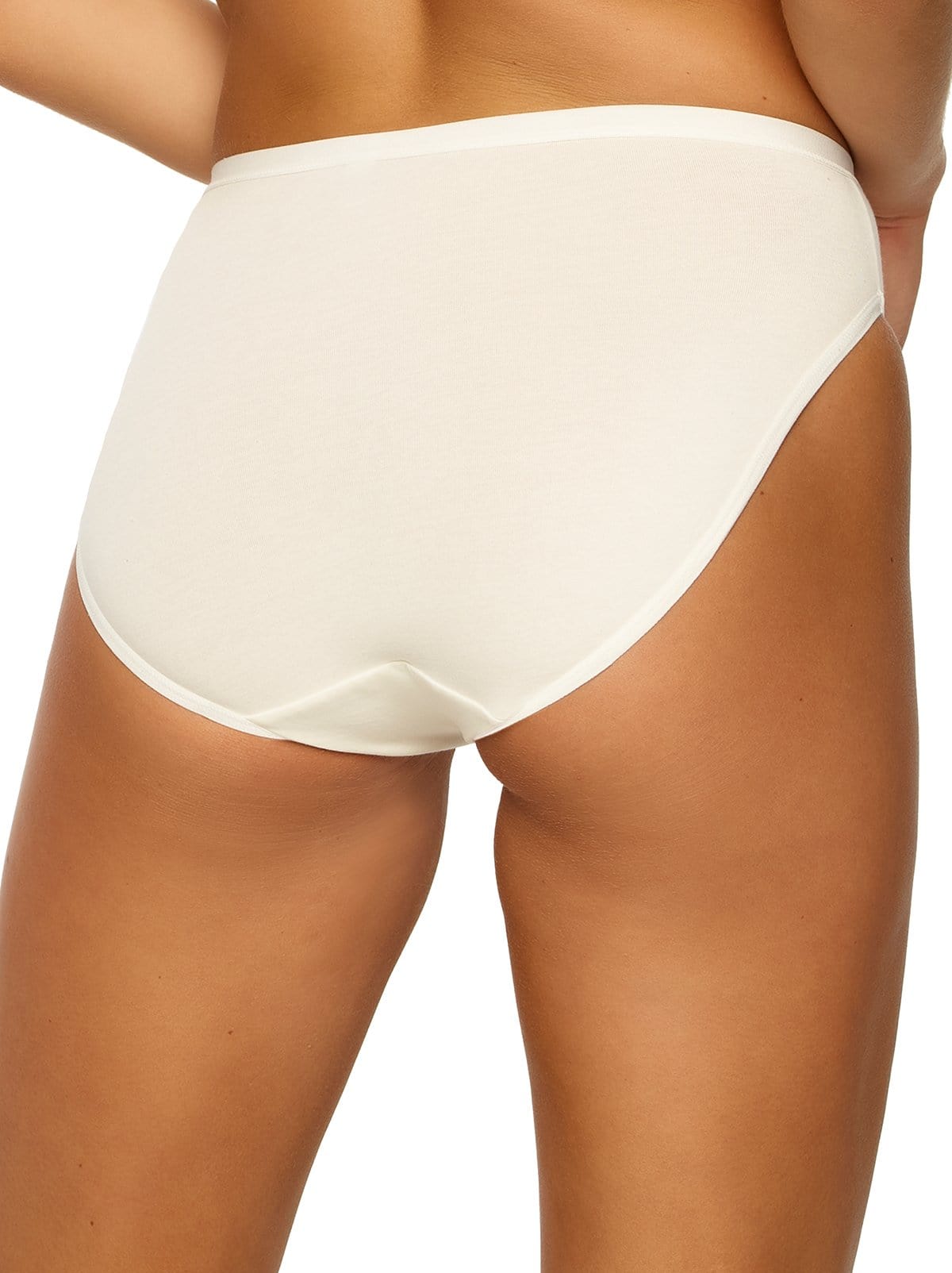 Felina Lingerie Full Coverage Hi-Cut Cotton Stretch Brief Modal 4 Pack  Panties S