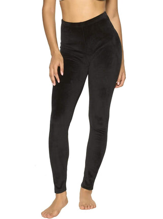 Felina Velour Leggings color-black