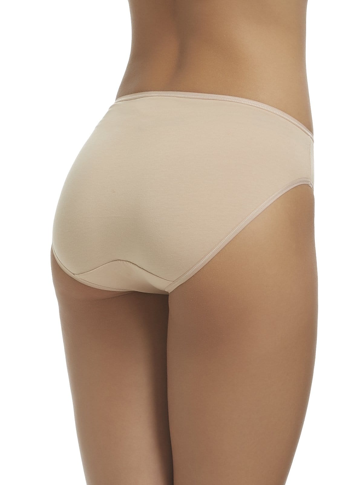 Buy Felina women 8 pack cotton stretch panty black beige brown Online