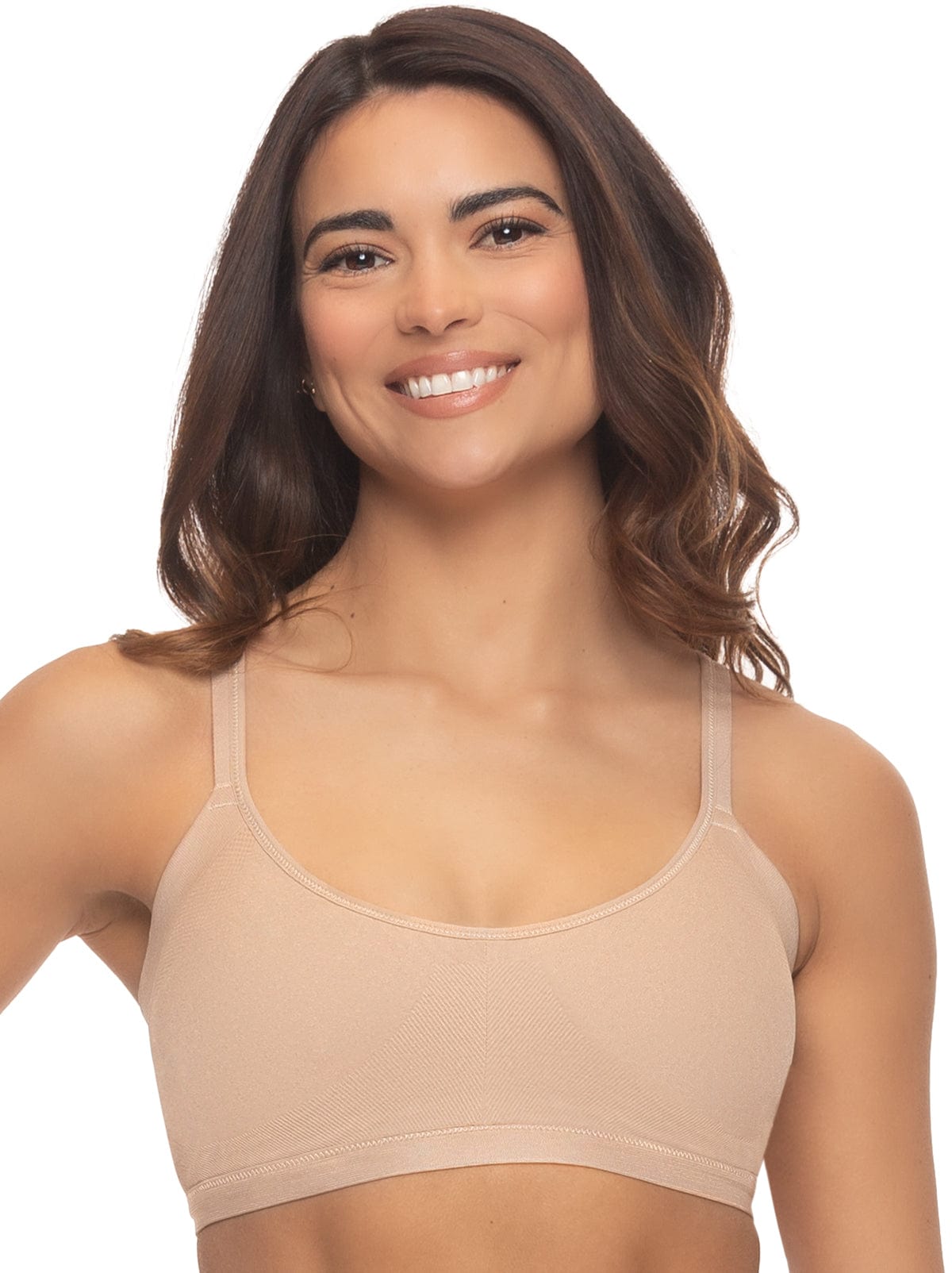 Datura Wire-Free Side Smoothing Bra- Nude – Poppy and Polka Dot