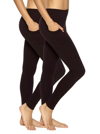 pocket legging 2 pack color-black